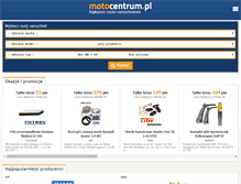 Tablet Screenshot of motocentrum.pl